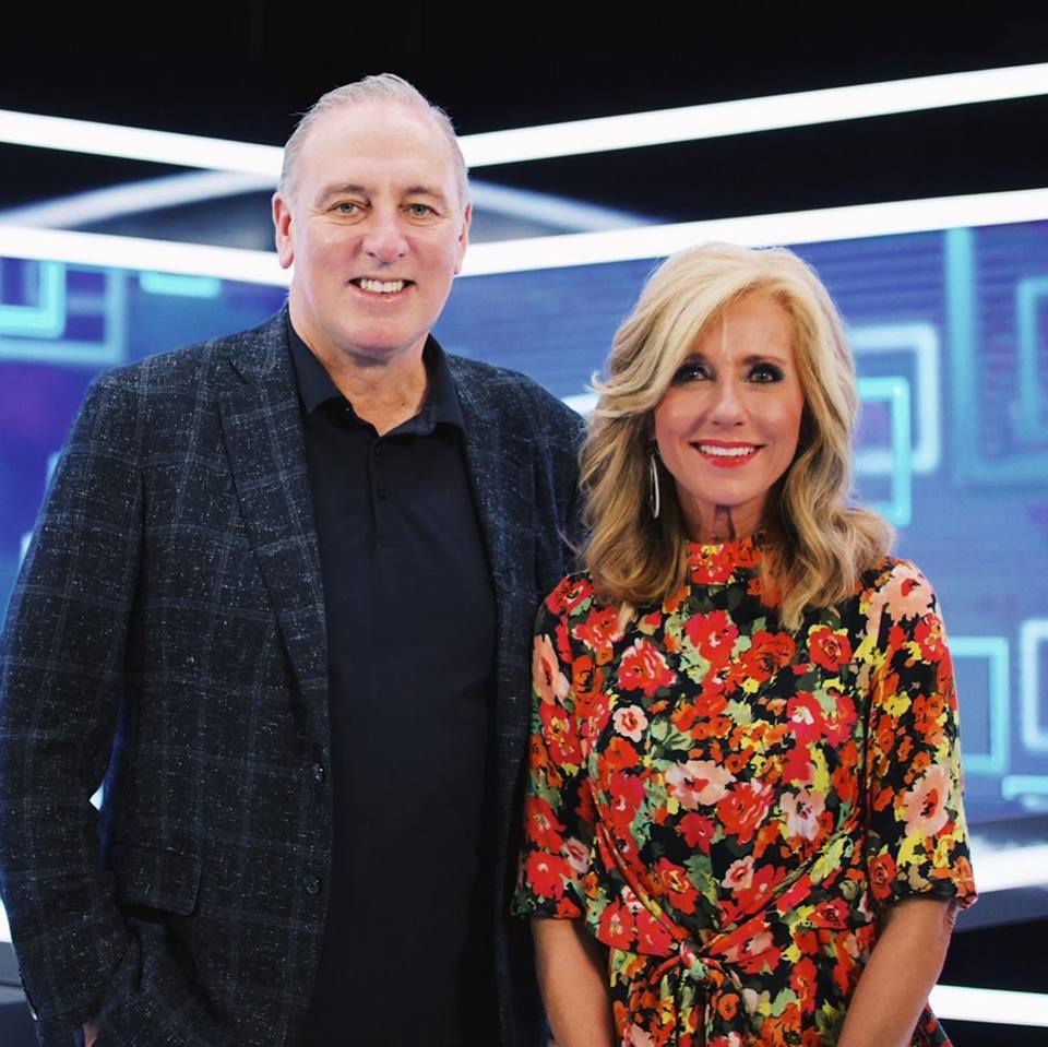 Beth Moore with Brian Houston