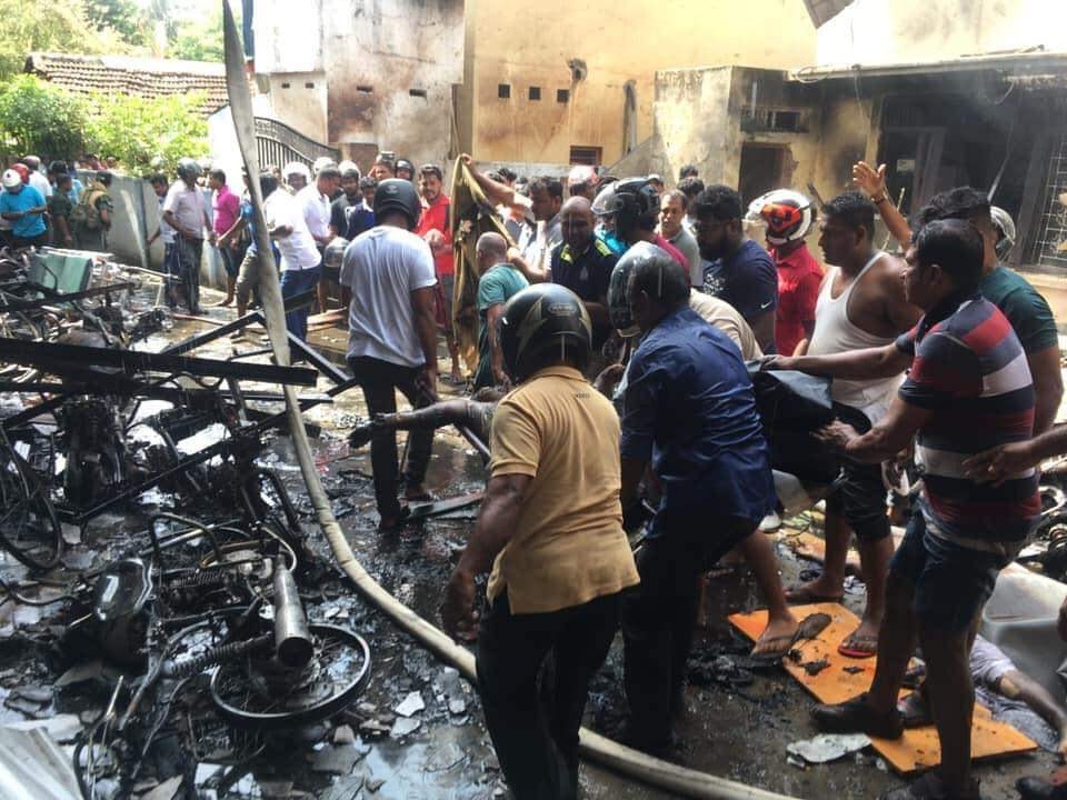 sri lanka catholic church bombing