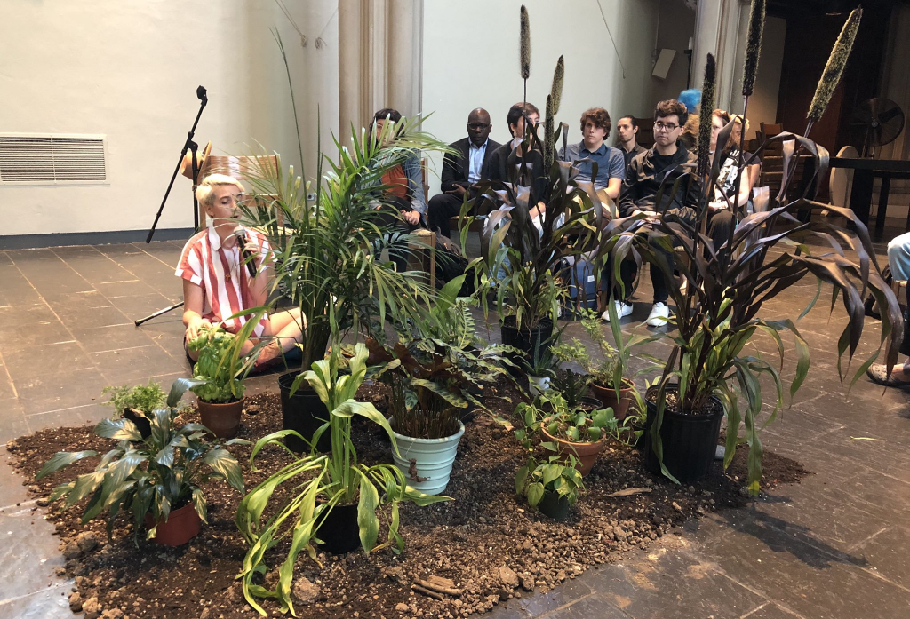 union seminary worships plants