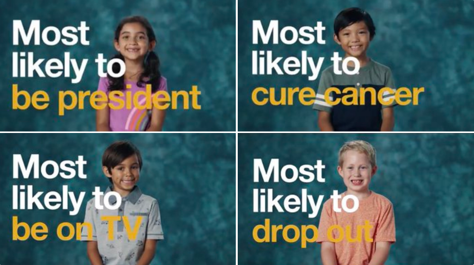 whirlpool ad white children dropout