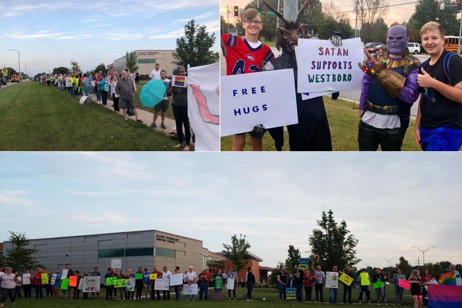 westboro Kansas city school counter protest