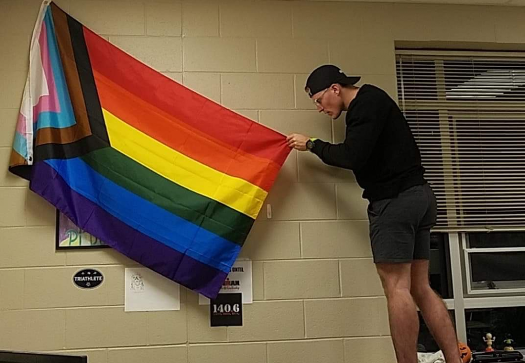 gay pride flag ohio high school miamisburg