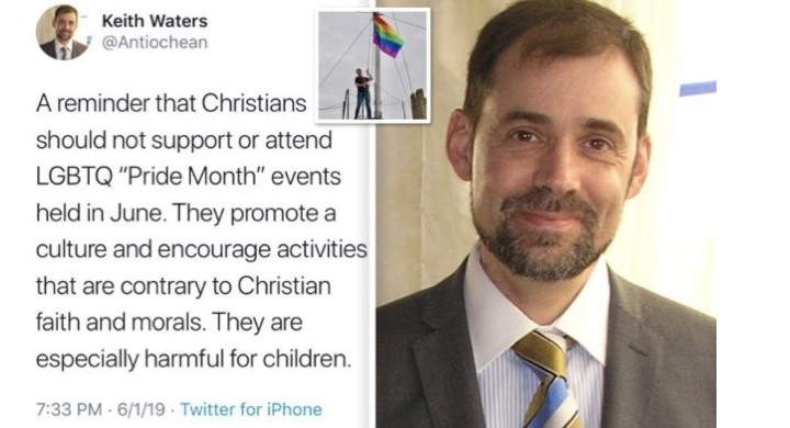 pastor keith waters receives death threats gay pride