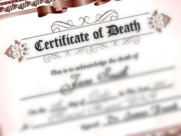 death certificate fetal remains pa