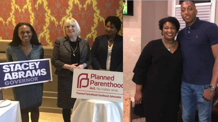 Stacey Abrams Lecrae Planned Parenthood