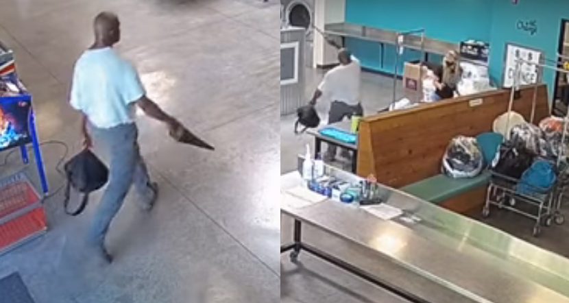 Shane Vordelmicha Green, Portland, attacks two white women in laundromat