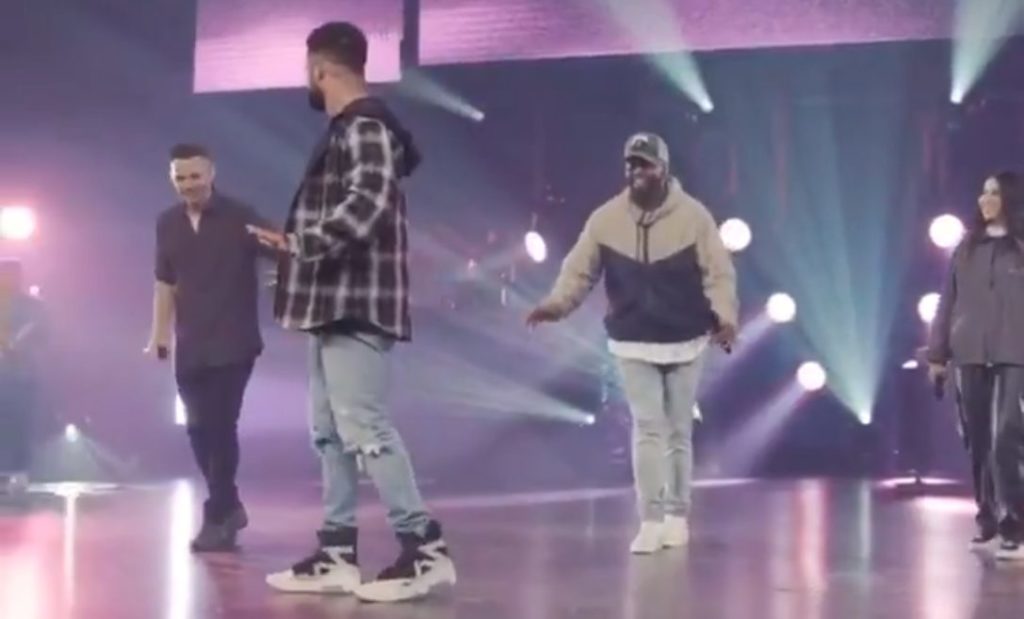 furtick walk on water contest