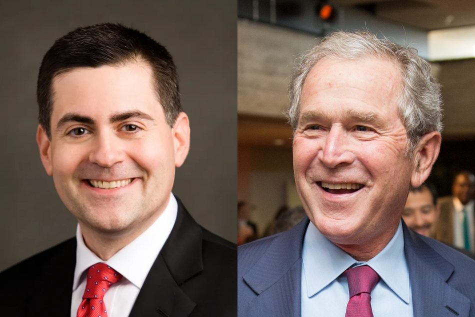 Russell Moore and George W. Bush