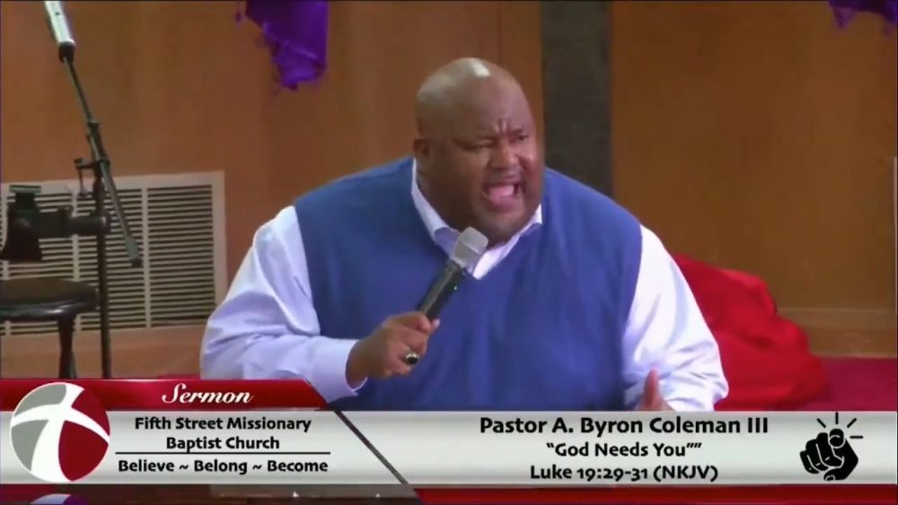 Black Pastor Says 