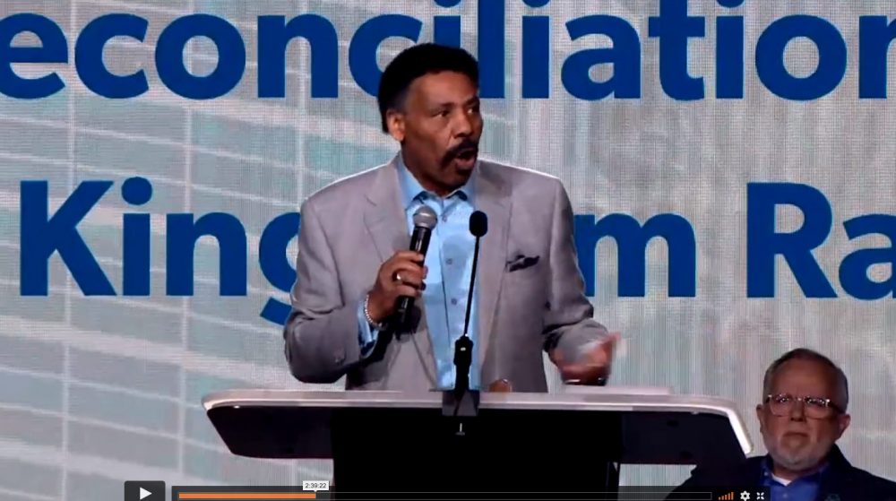 Exclusive Video: Tony Evans Preaches Heretical View Of The Trinity At 