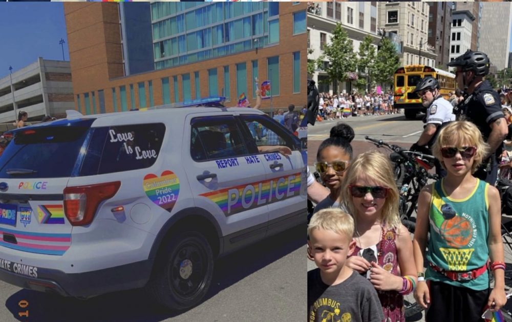 Columbus Ohio Police Unveil “Pride Cruiser” for Gay Pride Month