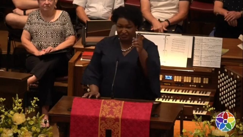 Stacey Abrams Preaches, LGBTQ Affirmation is the Epitome of What My Faith Tells Me to Be