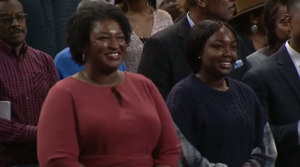 Stacey Abrams Appears at Notorious Word of Faith Heretic, Creflo Dollar’s Church, Gets Standing Ovation