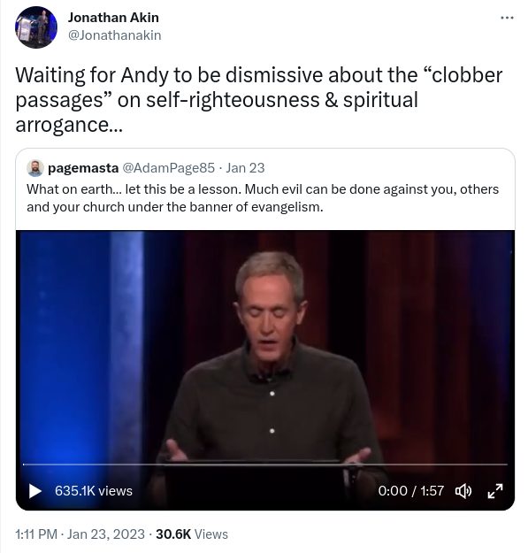 SBC Leaders Slam Andy Stanley While Ignoring Queer Baptisms in Major SBC Church