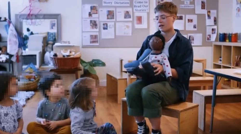 Sick Video of Trans Daycare Teacher Using Doll to Teach Transgenderism to Preschool Kids