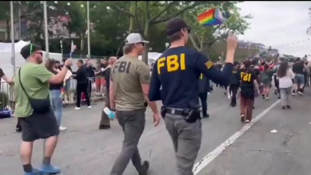 FBI Marches in West Hollywood Pride Parade