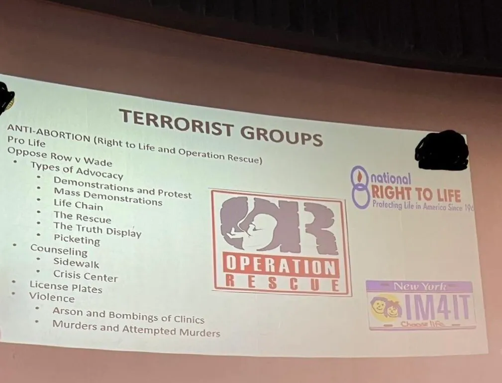 US Army Labels Pro-life Groups as Terrorist Organizations